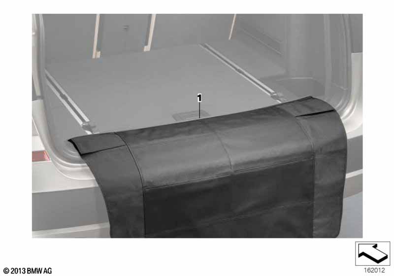 Protective mat for loading edge