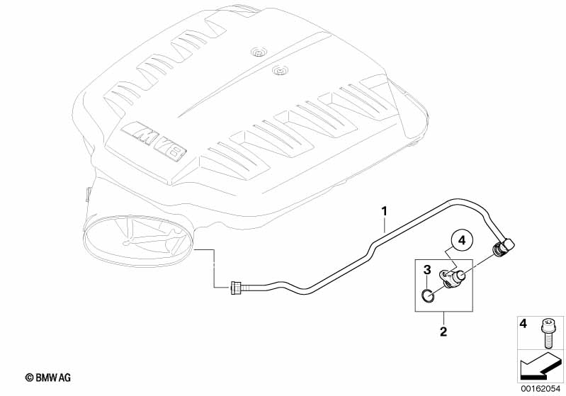Genuine BMW 11617836553 E92 E60 E63 Non-Return Valve (Inc. M5, M3 & M6) | ML Performance UK Car Parts