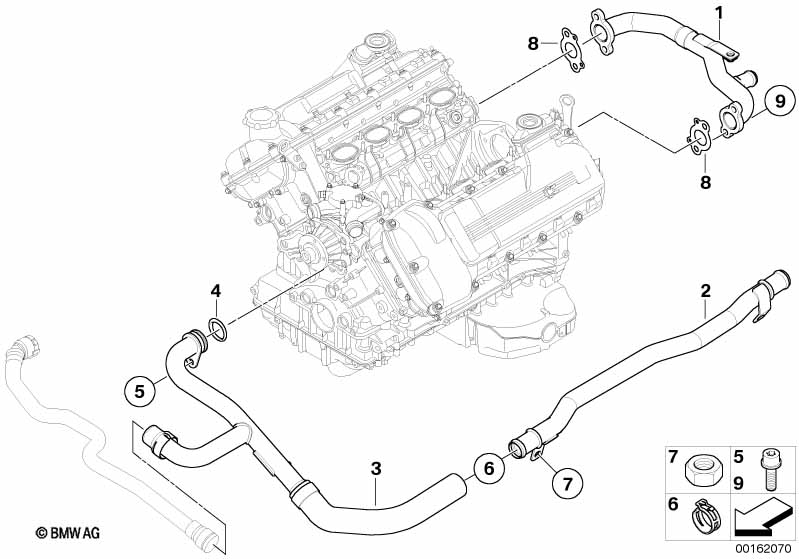 Genuine BMW 11537835651 E93 E61 E63 Gasket (Inc. M5, M3 & M6) | ML Performance UK Car Parts