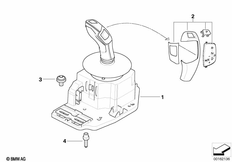 Gear selector switch