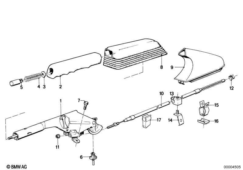 Parking brake/control