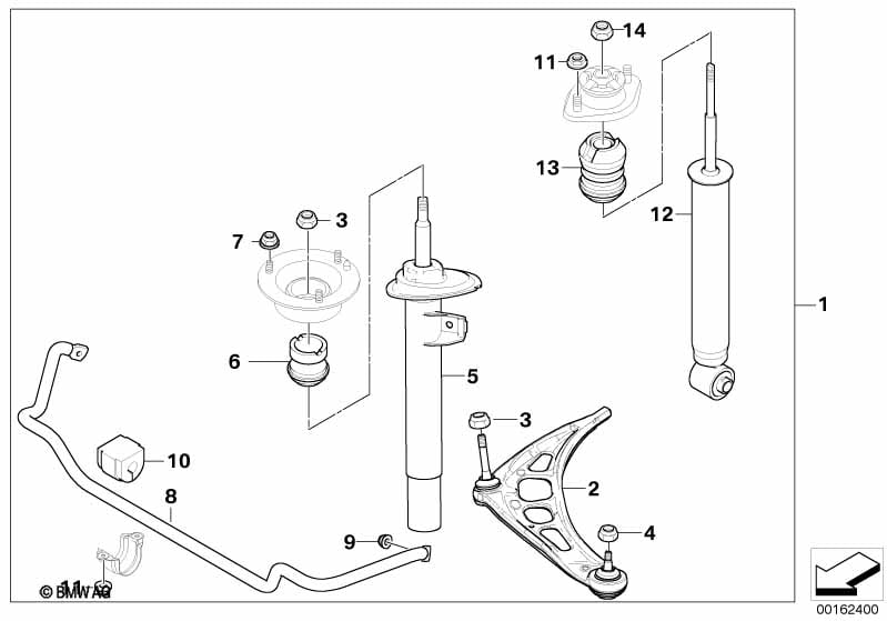 Kit di postmont. telaio Performance