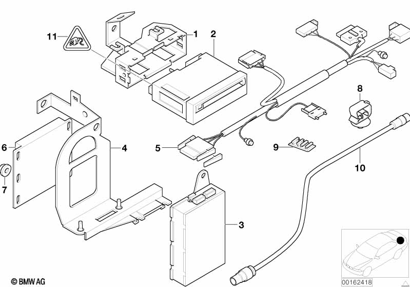 Navigation system/video module