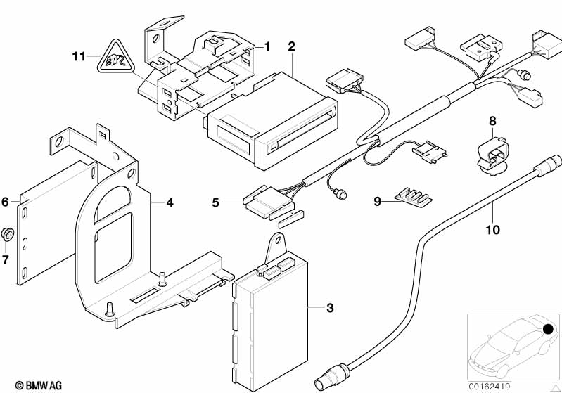 Navigation system/video module
