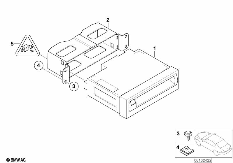 Navigation computer/bracket