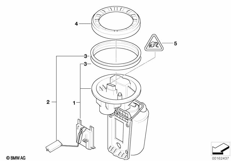 Bomba do combustível / sensor de nível