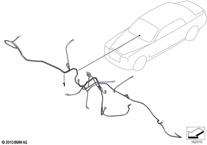 Wiring harness, instrument panel