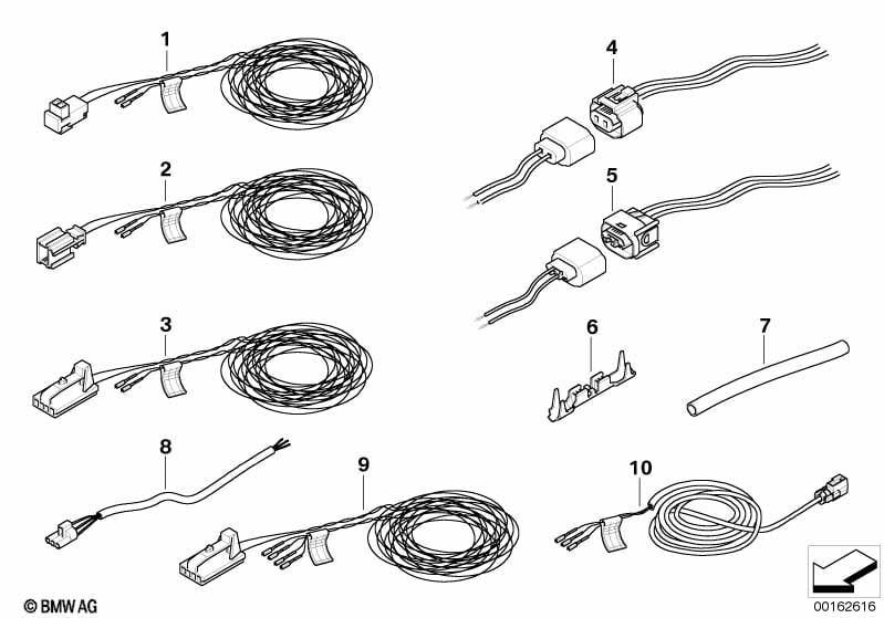 Opravný kabel airbag