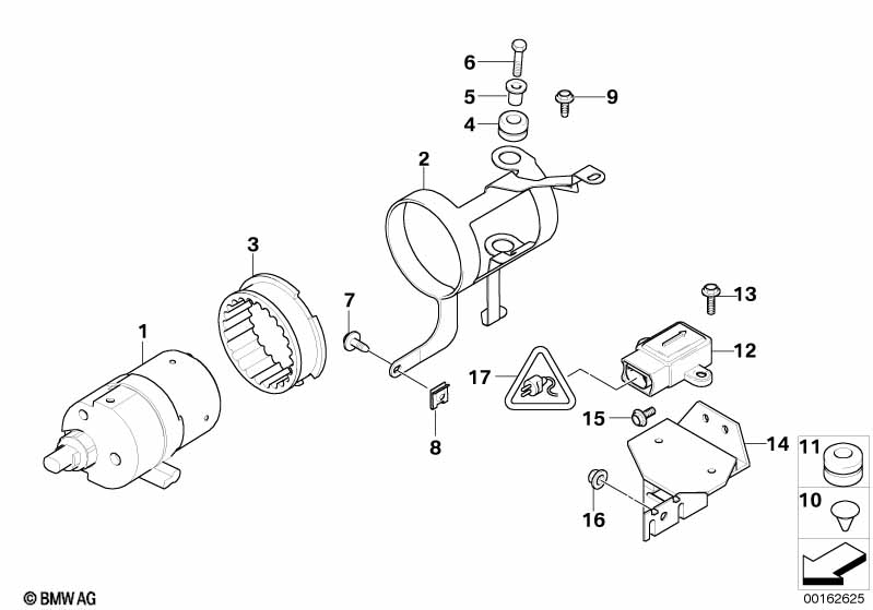 DSC compressor/senors/mounting parts