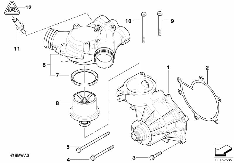 Waterpump - Thermostat