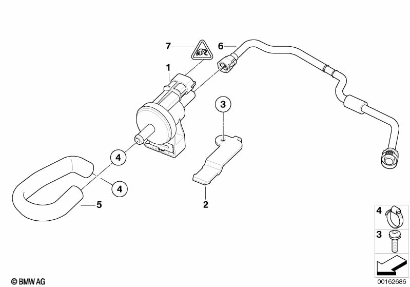 Genuine BMW 13907838281 E92 E90 Fuel Tank Breather Valve (Inc. M3) | ML Performance UK Car Parts