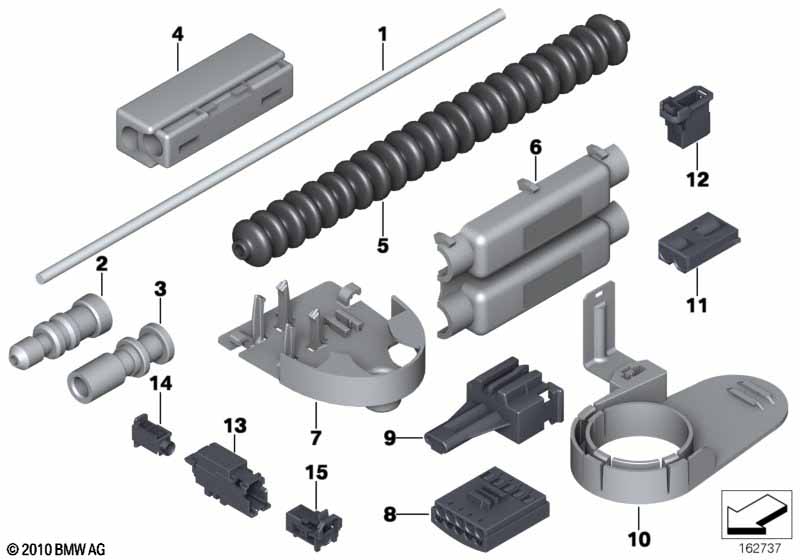 Repair parts, optical fibre cable