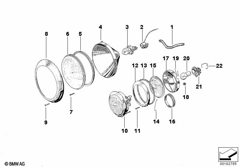 Genuine BMW 61138070196 Rubber Grommet (Inc. R68, R51/2 & 502) | ML Performance UK Car Parts