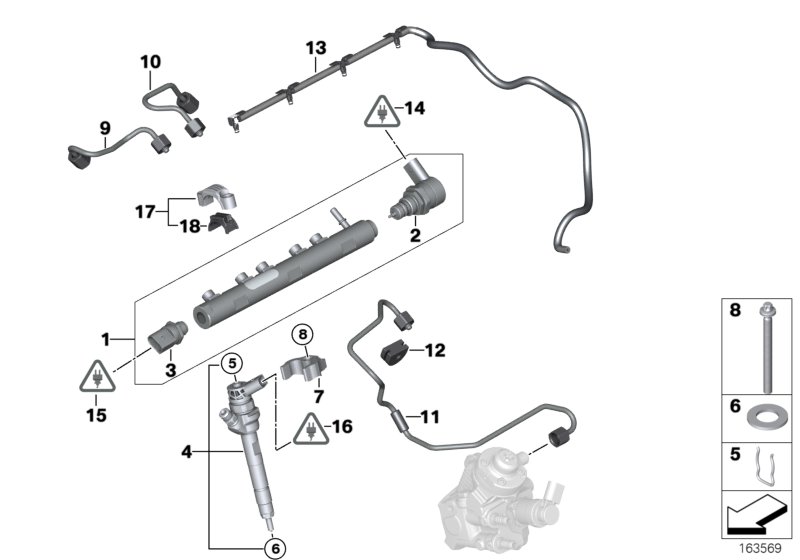 Genuine BMW Mini 12527507257 F34 E60 F07 Socket Housing (Inc. 318dX, 530xi & One 55kW) | ML Performance UK Car Parts