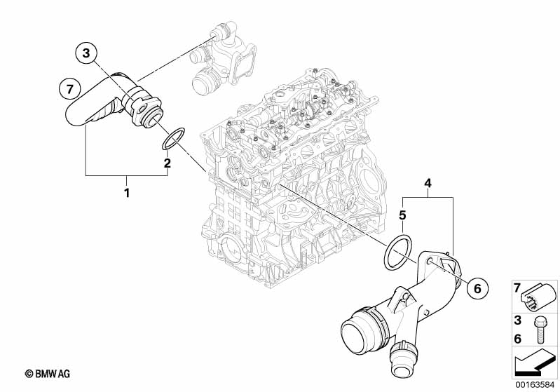 Cooling System Water Hoses