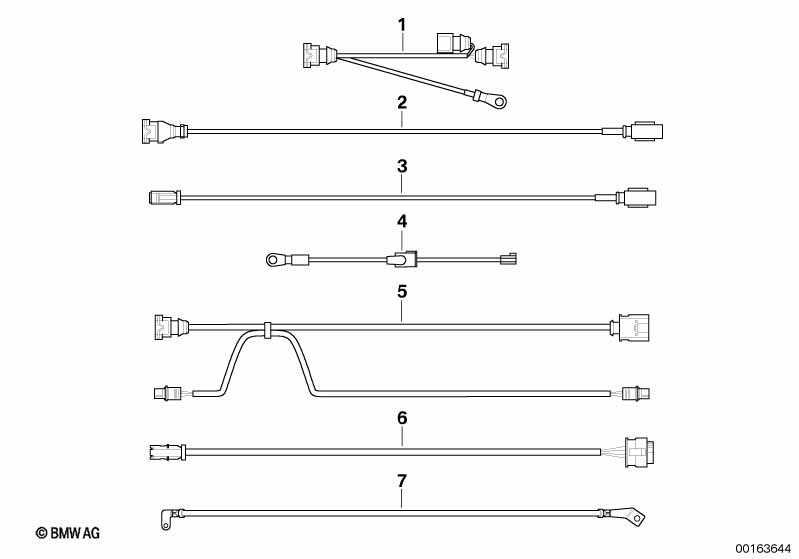 Various wiring harnesses