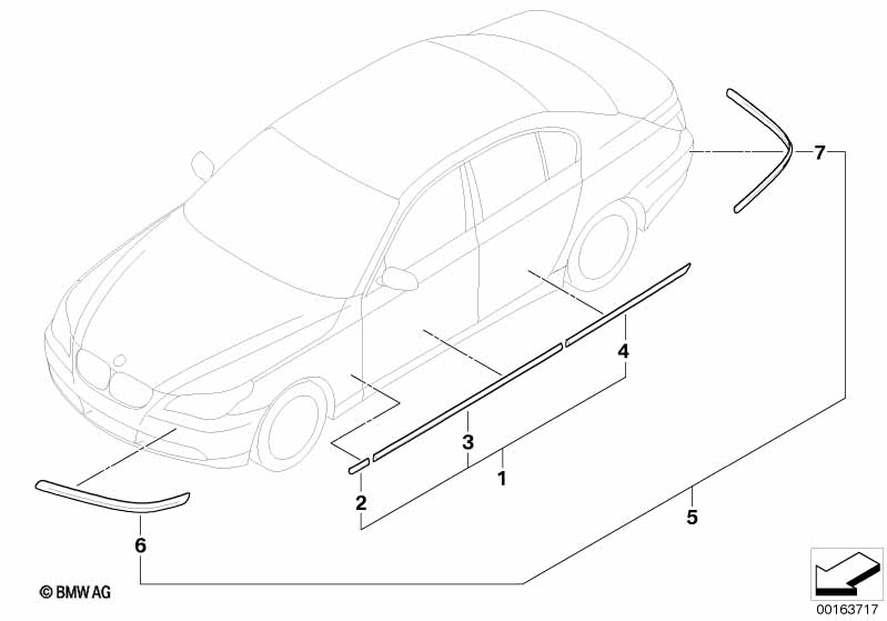 Moulding rocker panels