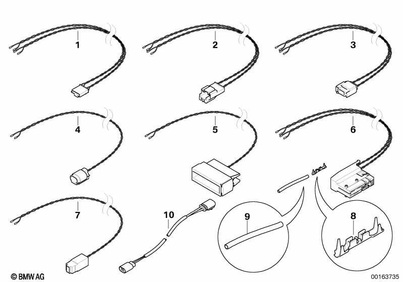 Repair cable, airbag