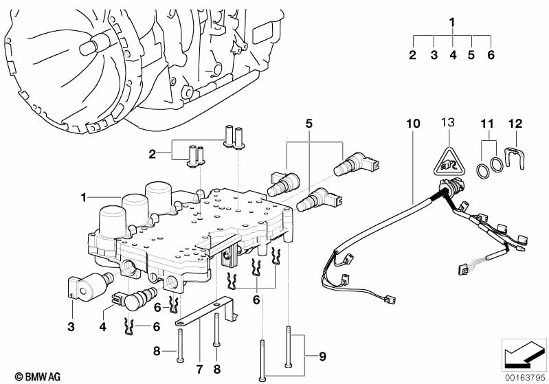 A4S200R control unit with mounting parts