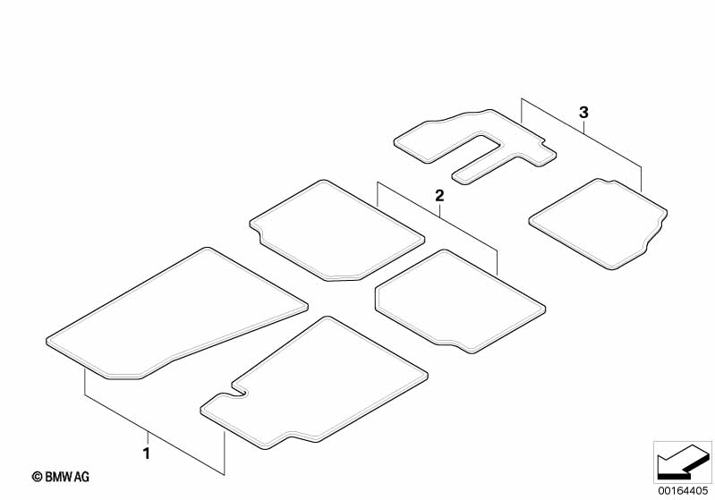Rubber floor mats