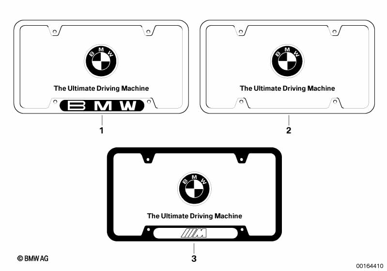License plate frame