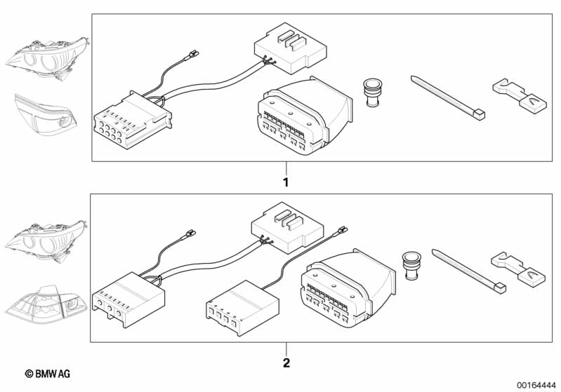Genuine BMW 61120432110 E60 Retrofit Wiring Harness, Facelift Lights (Inc. 525d, 530xi & 540i) | ML Performance UK Car Parts