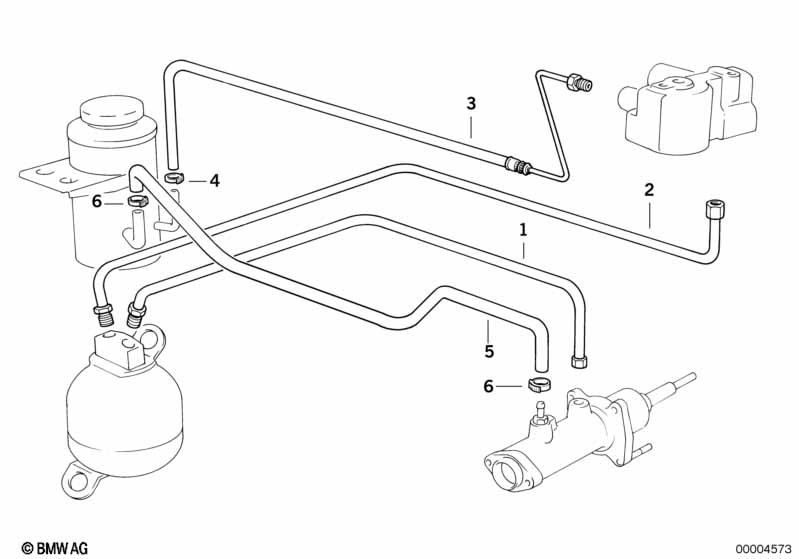 Genuine BMW 34331160313 E31 Return Pipe (Inc. 840Ci) | ML Performance UK Car Parts