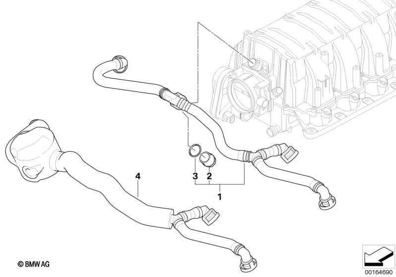 Genuine BMW 11617966218 E65 O-Ring 12X1,5 (Inc. AlpinaB7) | ML Performance UK Car Parts