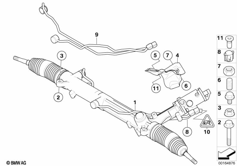 Hydro steering box