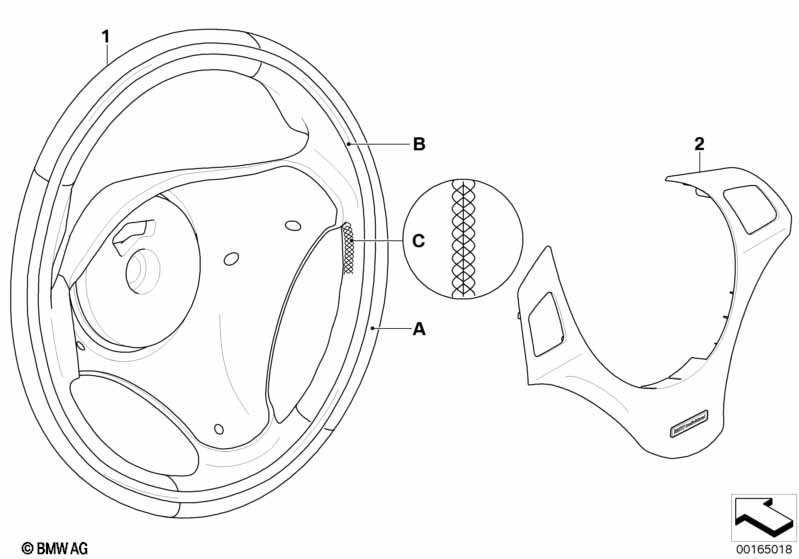 Indi. Sport STWH, leather w. leather rim