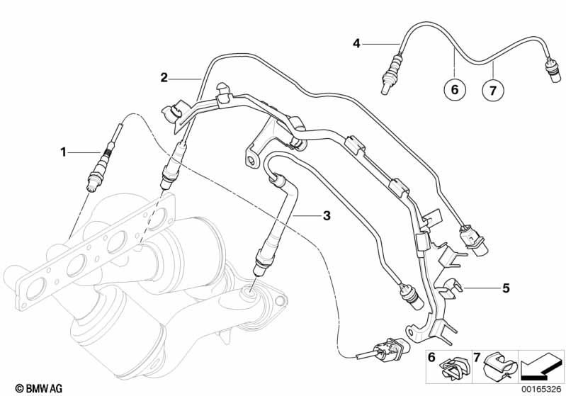 Genuine BMW 11787567628 E60 E61 Holder (Inc. 520i) | ML Performance UK Car Parts