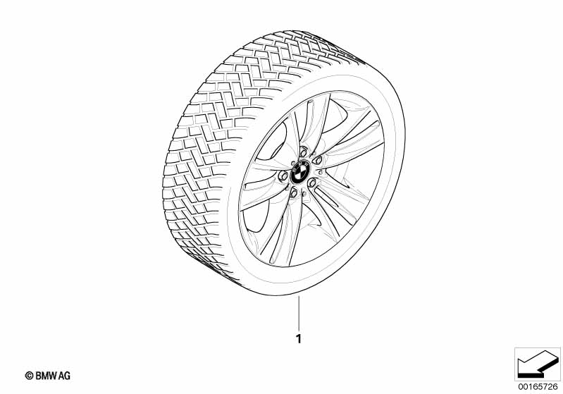 Winter wheel w.tire star sp.153 - 18