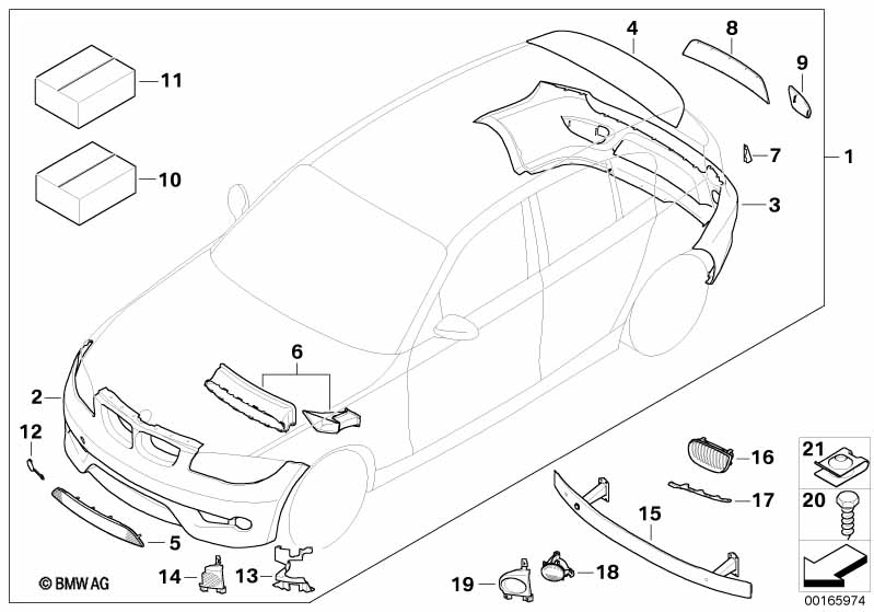 Genuine BMW 51117056922 E81 E87 E86 Flap, Towing Eye, Primed (Inc. Z4) | ML Performance UK Car Parts