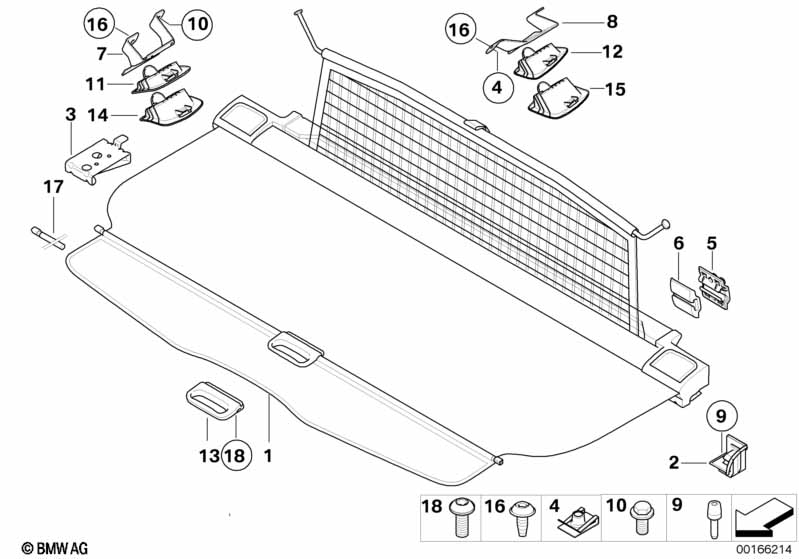 Extending cargo cover/partition net