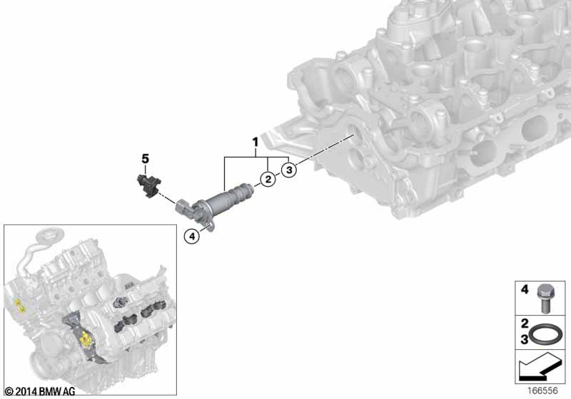 Cylinder head, electr. add-on parts