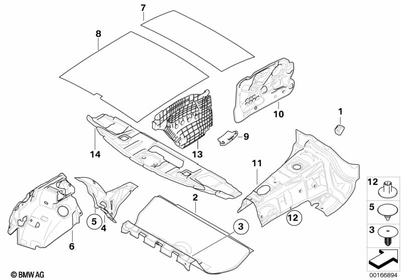 Sound insulating rear