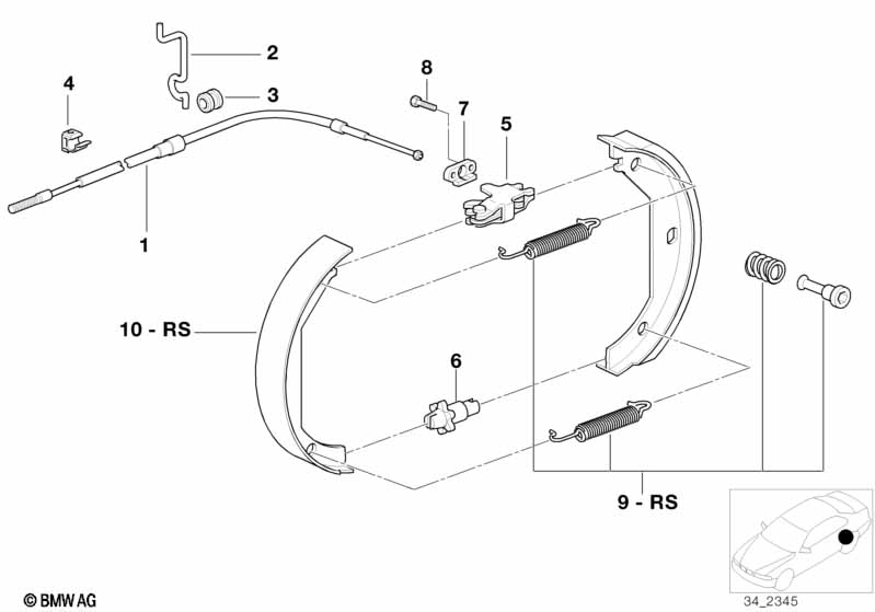 Genuine BMW 35511161876 E71 F16 E52 Pipe Clamp (Inc. Z3 1.9) | ML Performance EU Car Parts