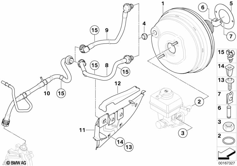 Genuine BMW 11667601154 E71 Vacuum Pipe (Inc. X6 35iX) | ML Performance UK Car Parts