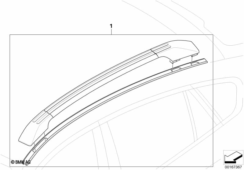 Retrofit, roof rail