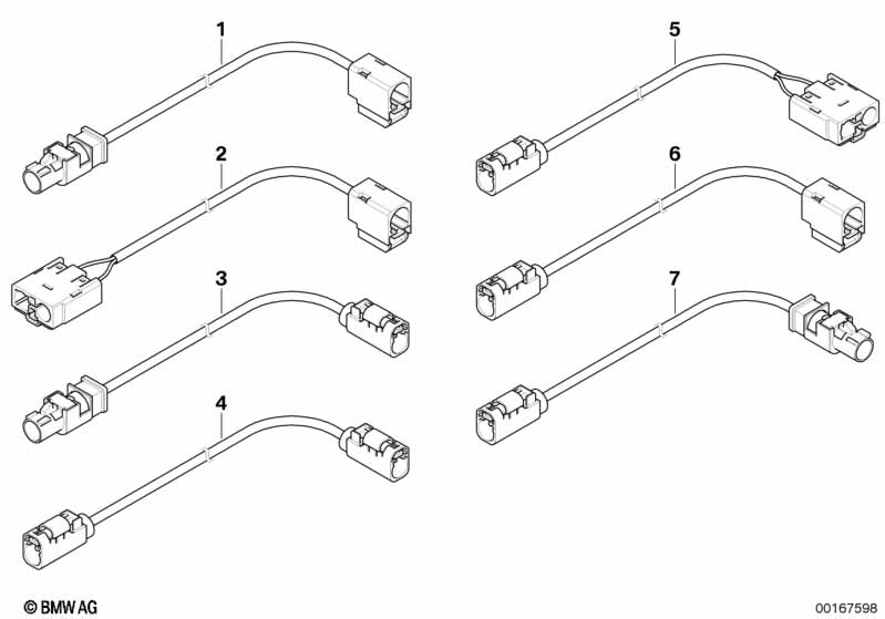Universal aerial cable