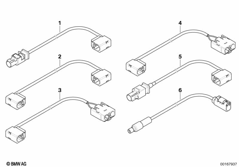 Universal aerial cable