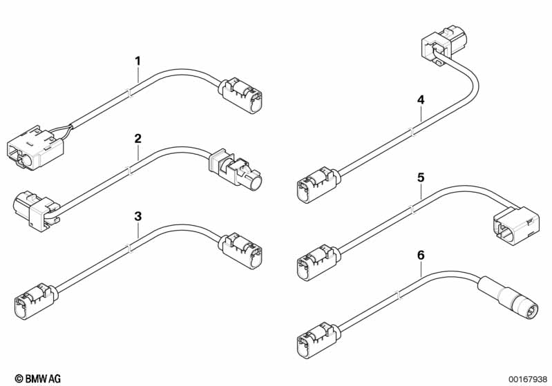 Universal aerial cable
