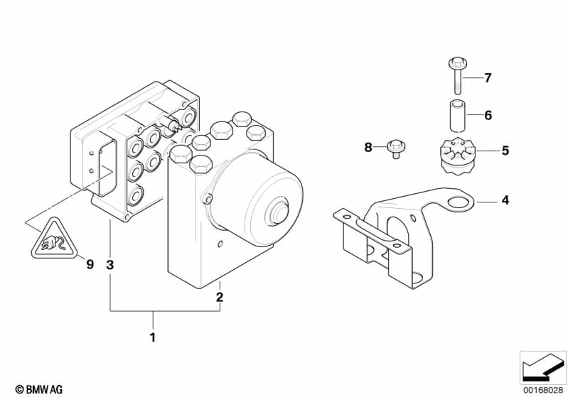 液压机组 ABS / 控制单元 / 支架