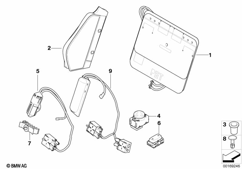 Seat, front, lumbar