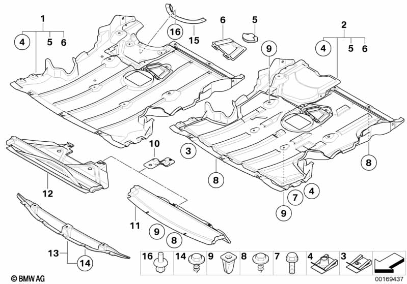 Underhood shield