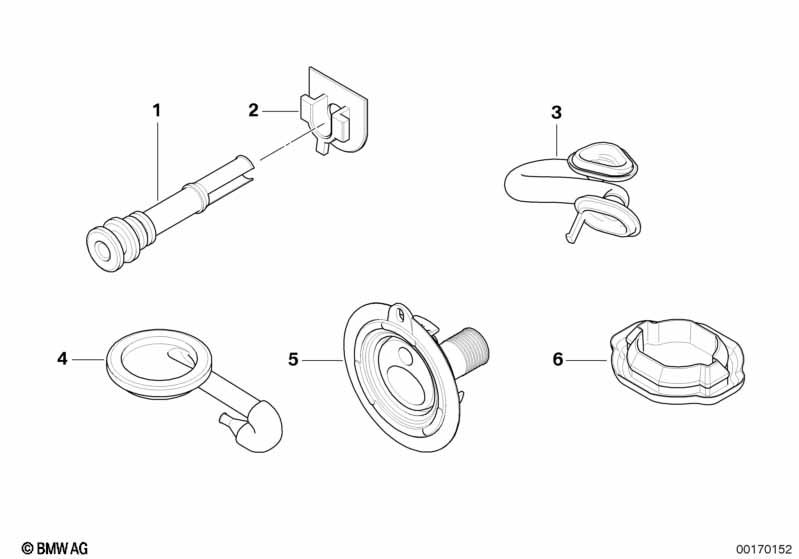 Various cable grommets