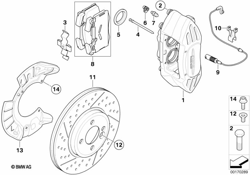 JCW Sport brakes, front