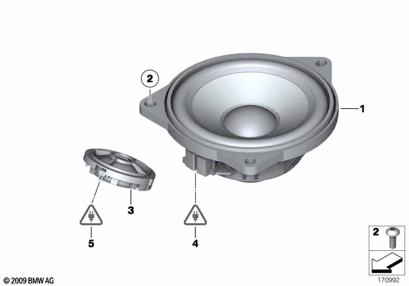 Single parts, Top/HiFi instrument panel
