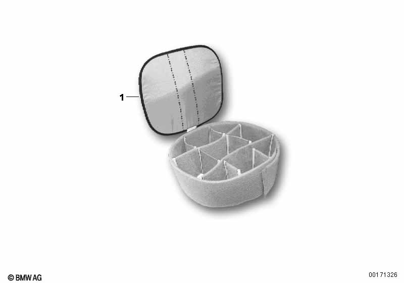 Vario insert, tank saddlebag