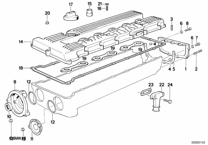 Genuine BMW 11151311701 E34 Connector (Inc. M5 3.6) | ML Performance US Car Parts